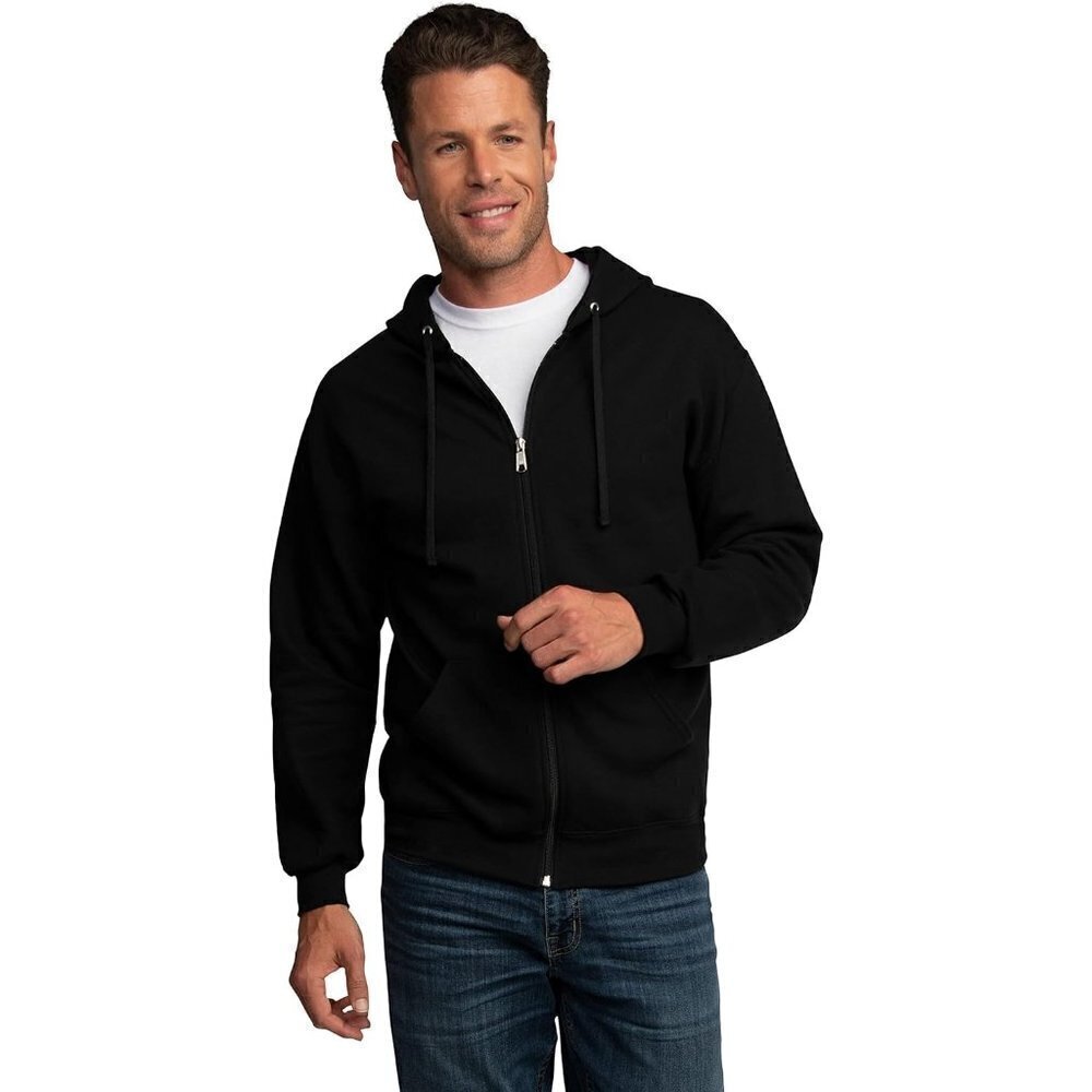 Men's Eversoft Fleece Hoodies Full Zip  Pullover Moisture Wicking Sizes S-4X
